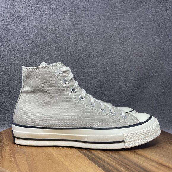 Converse Chuck 70 High Papyrus Women's Size 9 Gray Athletic Shoes Sneakers - Picture 1 of 8